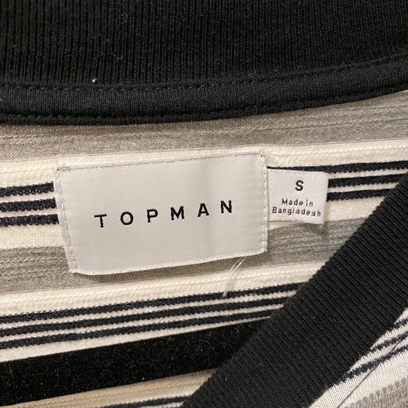 Topman Striped Shirt - Size S - Picture 2 of 2